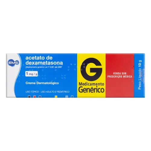 Produto DEXAMETASONA 1MG/G CR DERM 10G
