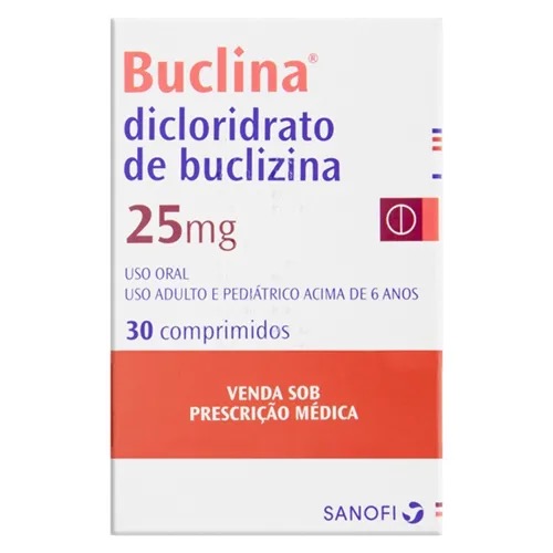Produto BUCLINA 25MG 30CP
