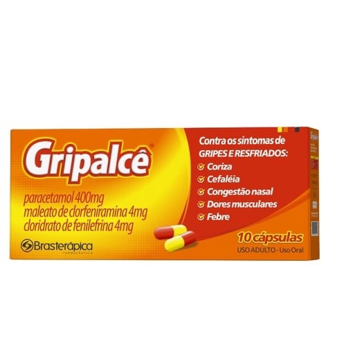 Produto GRIPALCE 10CAP