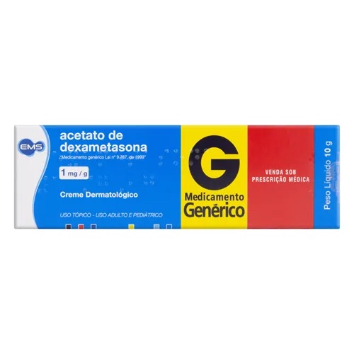 Produto DEXAMETASONA 1MG/G CR DERM 10G