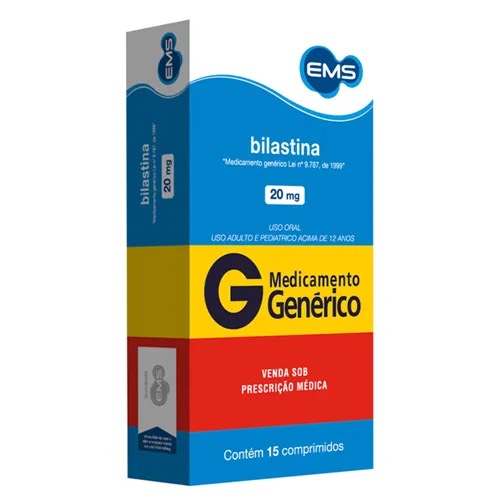 Produto BILASTINA 20MG 15CP