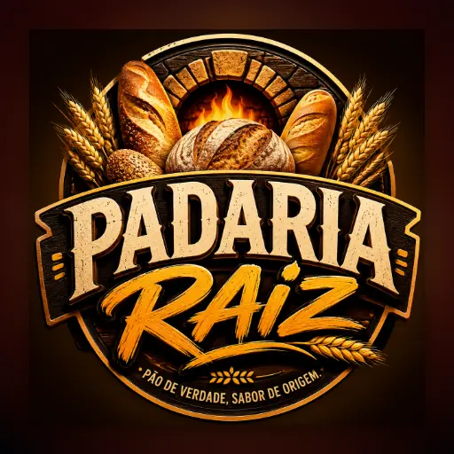 Logo Padaria raiz