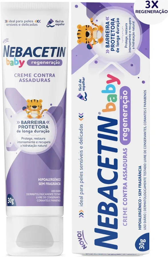 Produto Creme Regeneração Nebacetin Baby