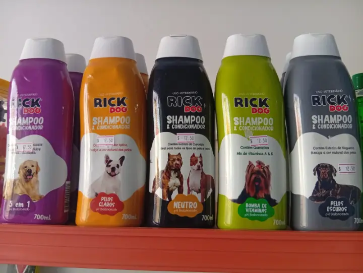 Produto Linha Rick Dog Shampoo e Condicionador – 700ml