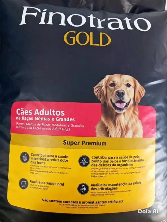Produto Ração Finotrato Gold Super Premium - Cães Adultos Raças Médias e Grandes 15kg