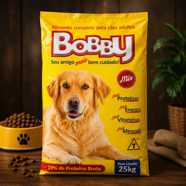 Produto Ração Bobby Mix para Cães Adultos – 25kg