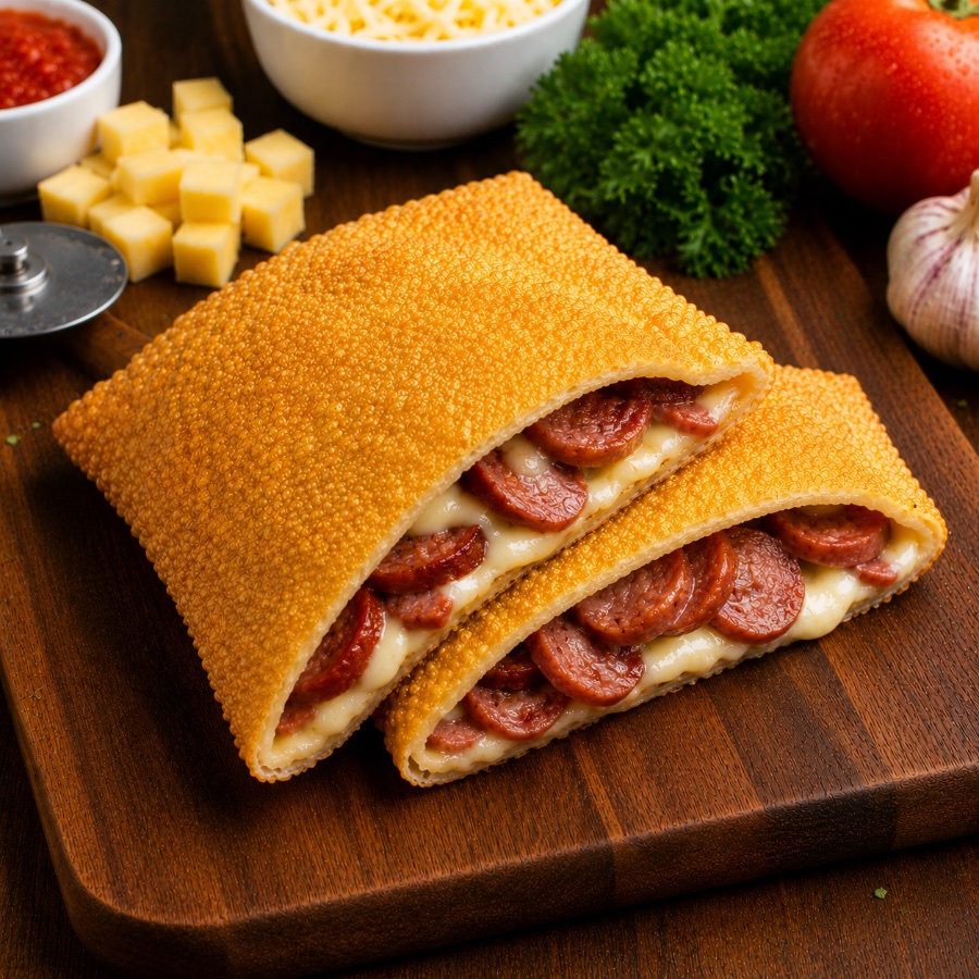 Produto Pastel Calabresa com Queijo