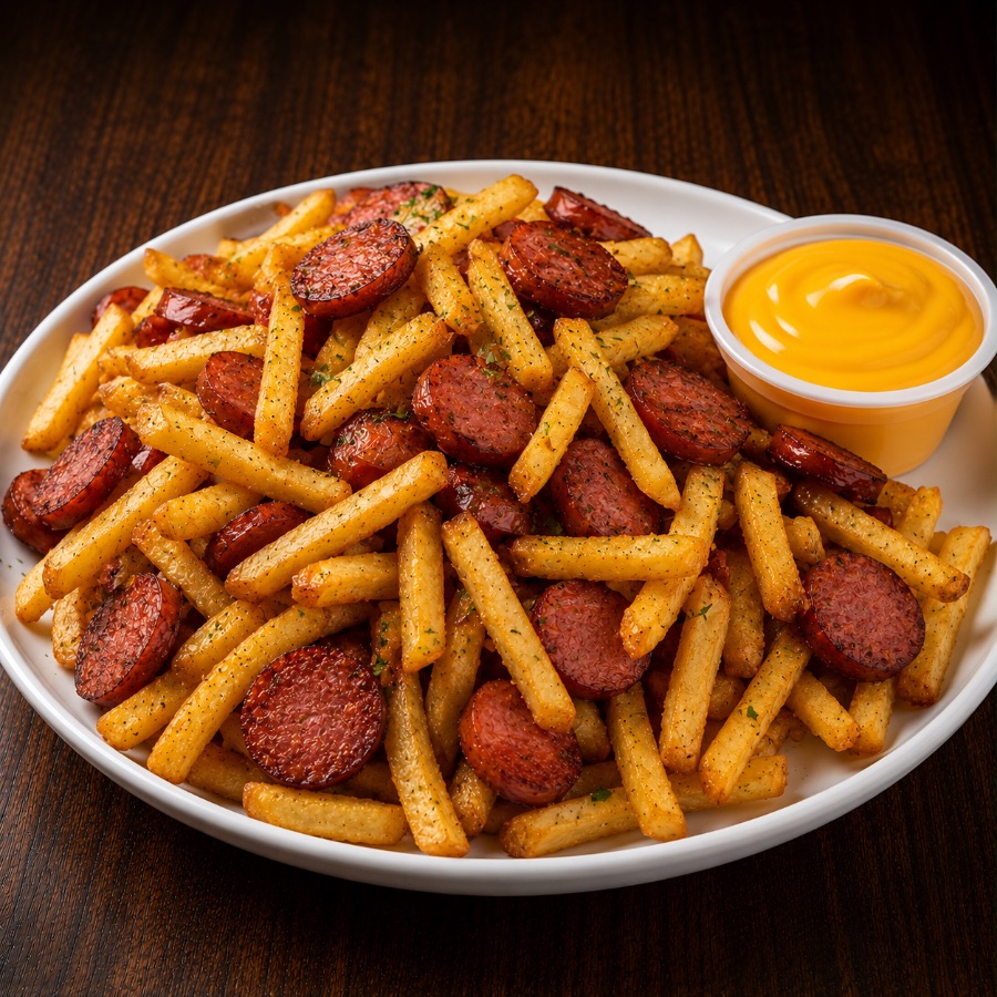 Produto Fritas com Calabresa