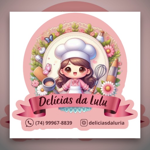Logo Delícias da Lulu