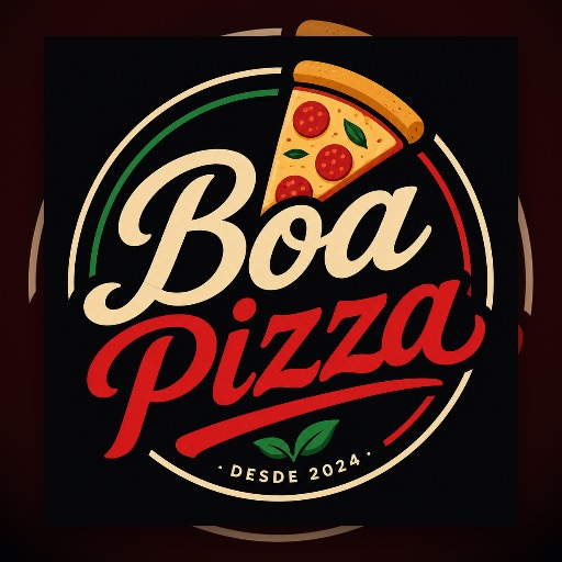 Logo Pizzaria Boa Pizza