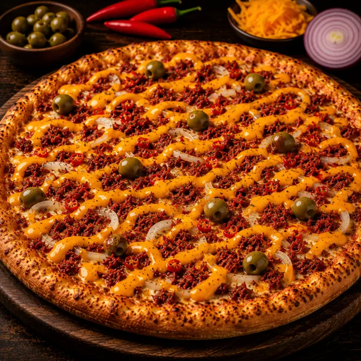 Produto Baiana Com Cheddar