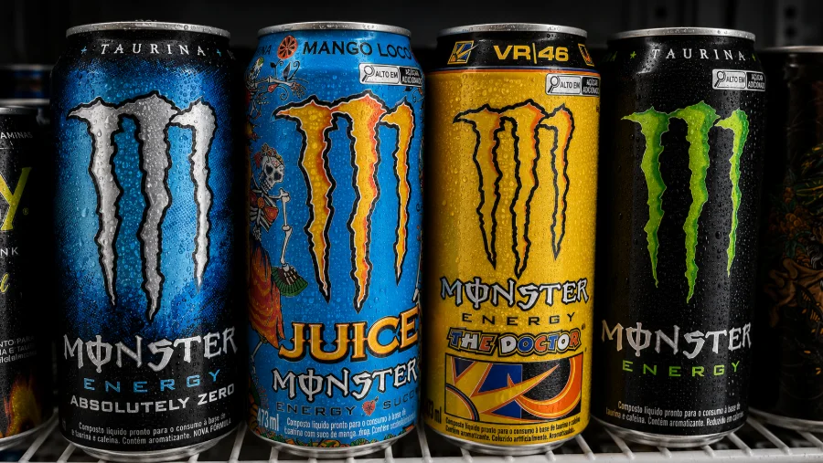 Produto Linha Energéticos Monster