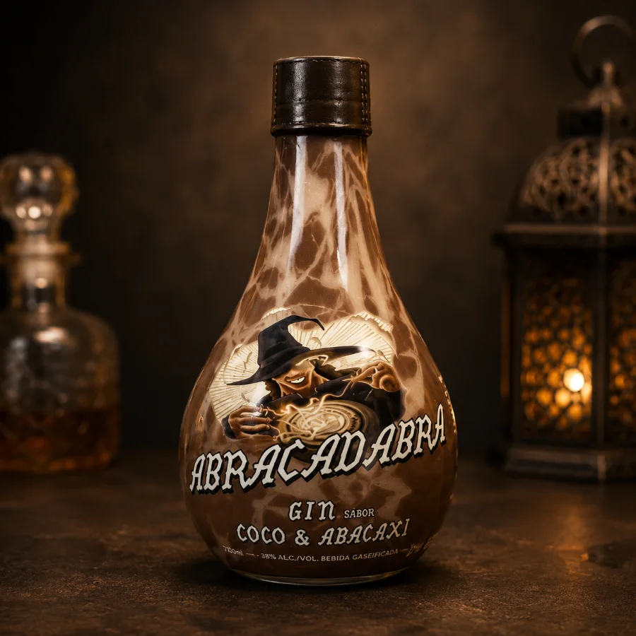 Produto Gin Abracadabra Sabor Coco e Abacaxi 300ml