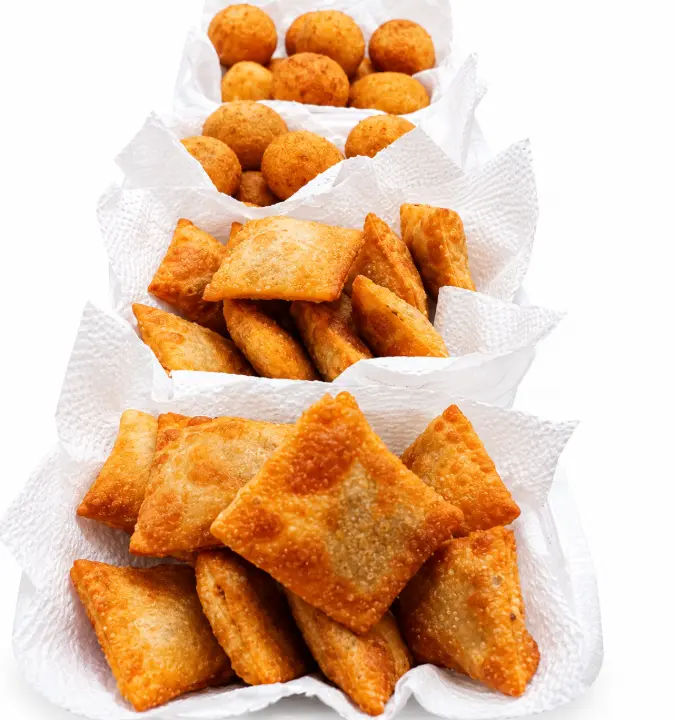Produto Porção de Mine pastel de carne