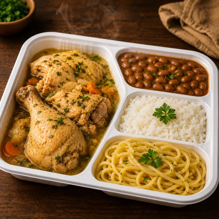 Produto MARMITA FRANGO COZIDO