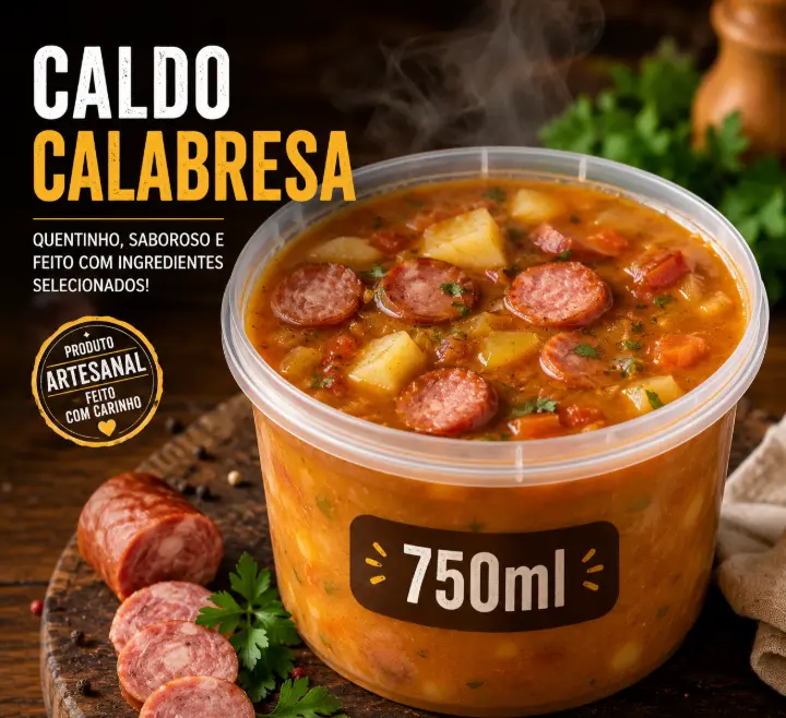 Produto CALDO CALABRESA