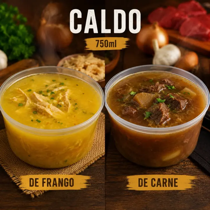 Produto CALDO DE FRANGO OU CARNE