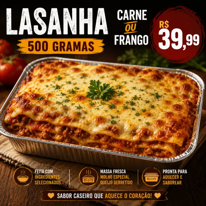 Produto LASANHA
