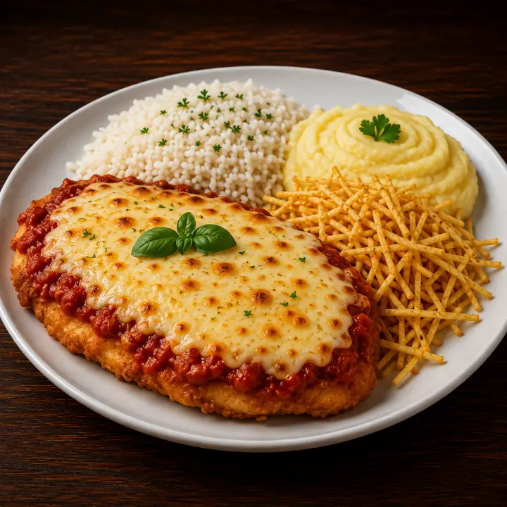 Produto Filé de Frango á Parmegiana