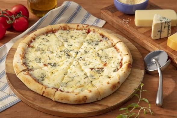 Produto Pizza de quatro queijos