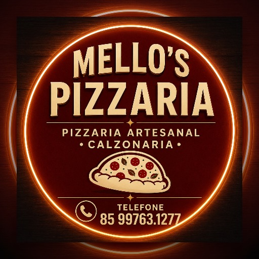Logo Mello’s Pizzaria e Calzonaria