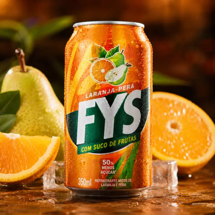 Produto Fys laranja-pera