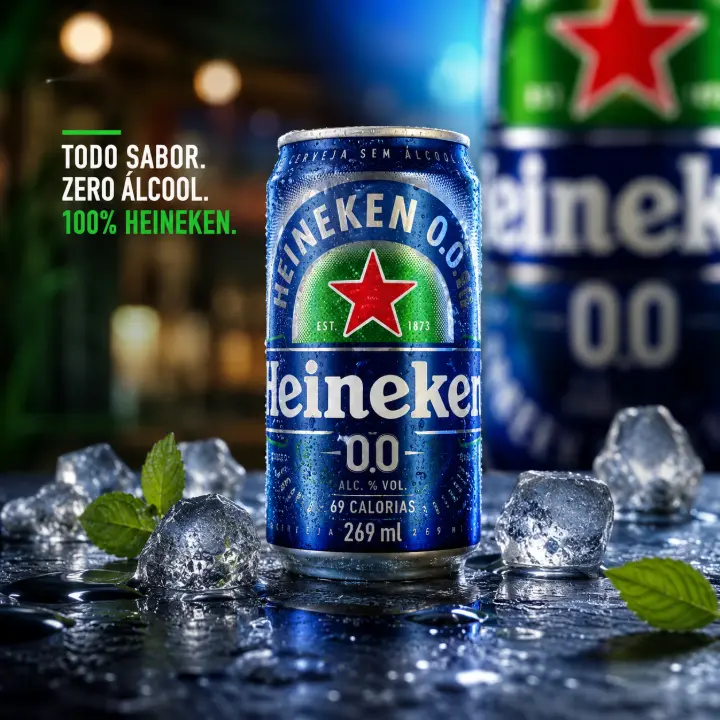 Produto Heineken zero