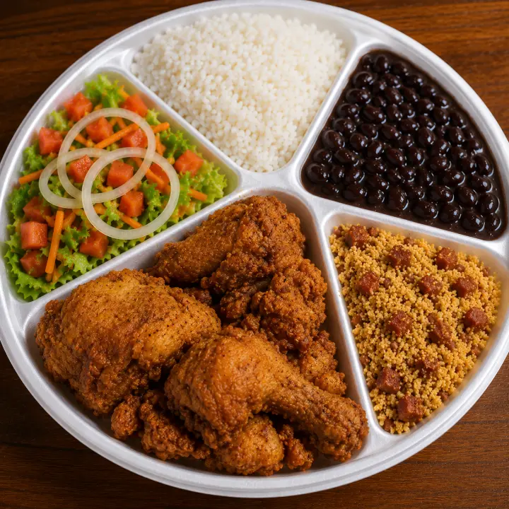 Produto Marmita - frango frito