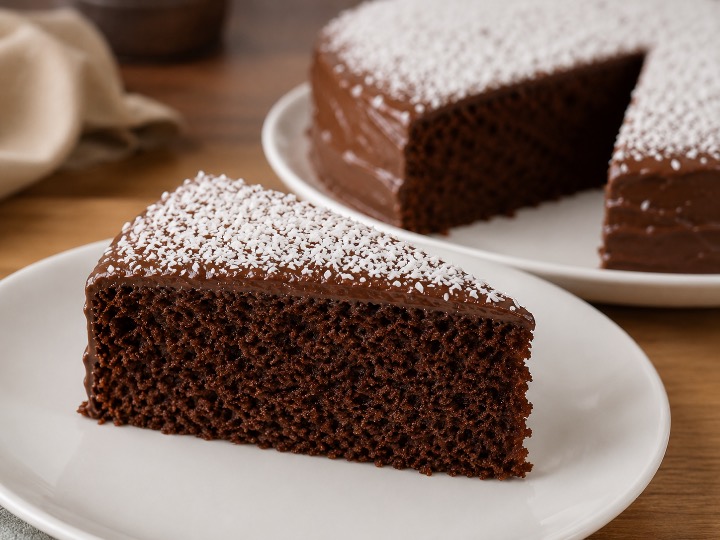 Produto Fatia de Bolo Chocolate com Coco