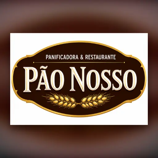 Logo Padaria&Restaurante Pão Nosso