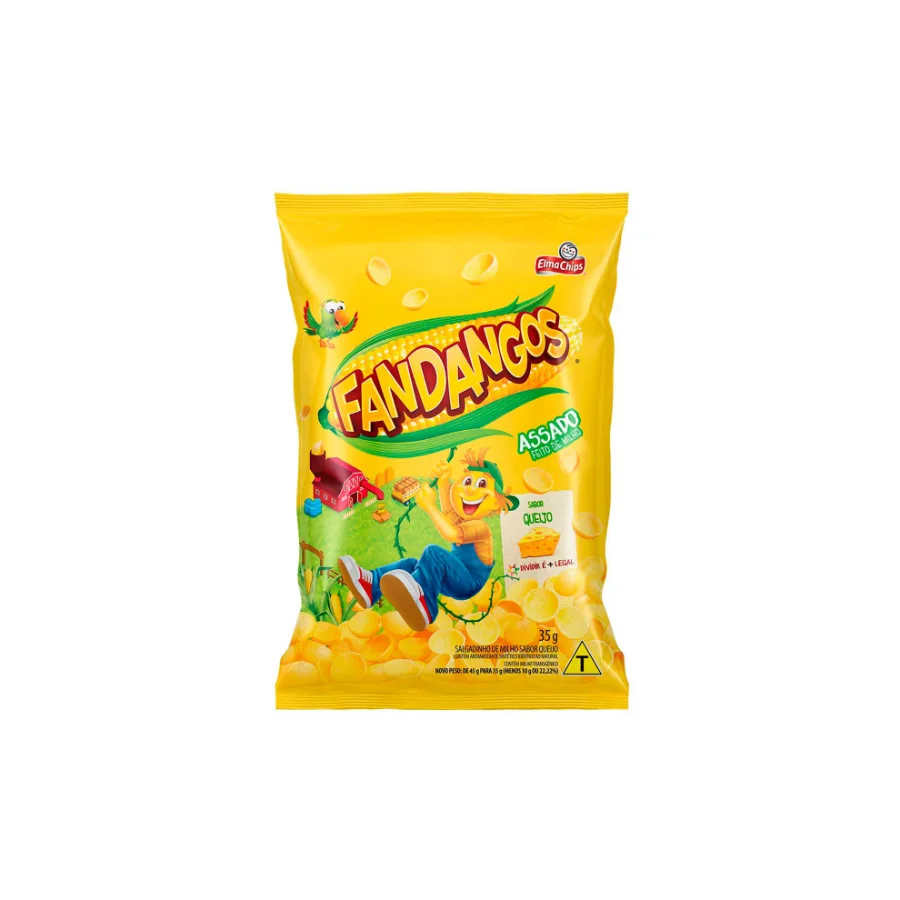 Produto Salgadinho Fandangos Sabor Queijo 35g