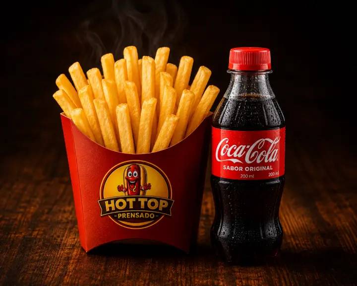 Produto Combo Coca Cola + Batata Frita