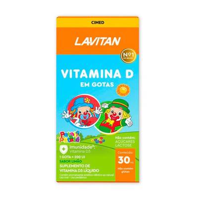 Produto LAVITAN VITAMINA D GTS INF 30M