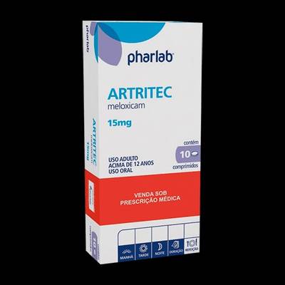 Produto ARTRITEC 15MG 10CP
