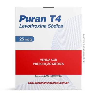Produto PURAN T4 25MCG 30CP