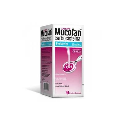 Produto MUCOFAN 20MG/ML XPE PED 100ML
