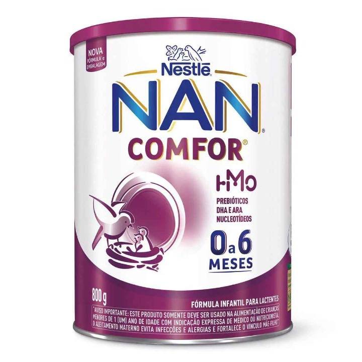 Produto NAN COMFOR 1 PO 800G