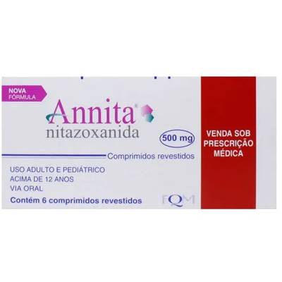 Produto ANNITA 500MG 6CP