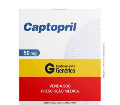 Produto CAPTOPRIL 50MG 30CP