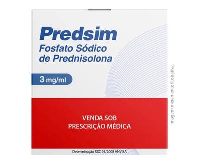 Produto PREDSIM 3MG/ML SOL 60ML