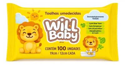 Produto LENCO UMED WILL BABY 100UN