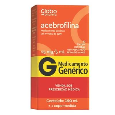 Produto ACEBROFILINA XPE PED 120ML