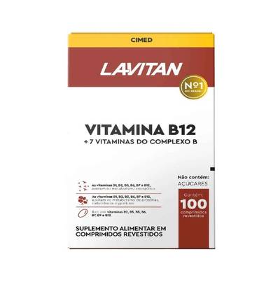 Produto LAVITAN COMPLEXO B 100CP REV