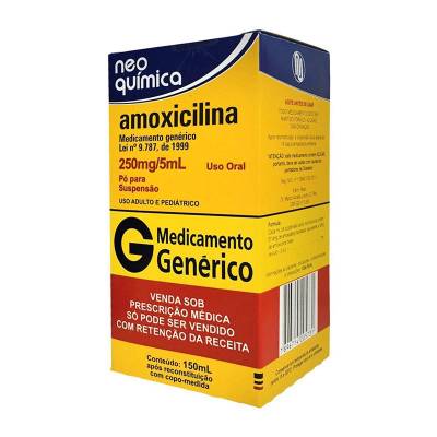 Produto AMOXICILINA 250MG/5MG SUS 150M