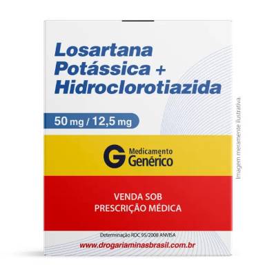 Produto LOSARTANA+HCTZ 50MG+12,5MG 30C