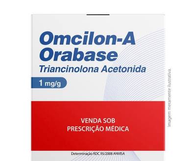 Produto OMCILON A ORABASE 1MG/G 10G