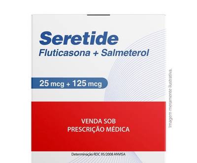 Produto SERETIDE 25+125MCG SPR 120DOS