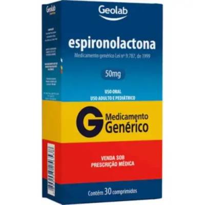 Produto ESPIRONOLACTONA 50MG 30CP