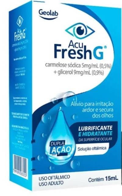 Produto ACU FRESH G 5MG+9MG/ML COL 10M