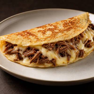 Produto CREPIOCA CARNE COM QUEIJO
